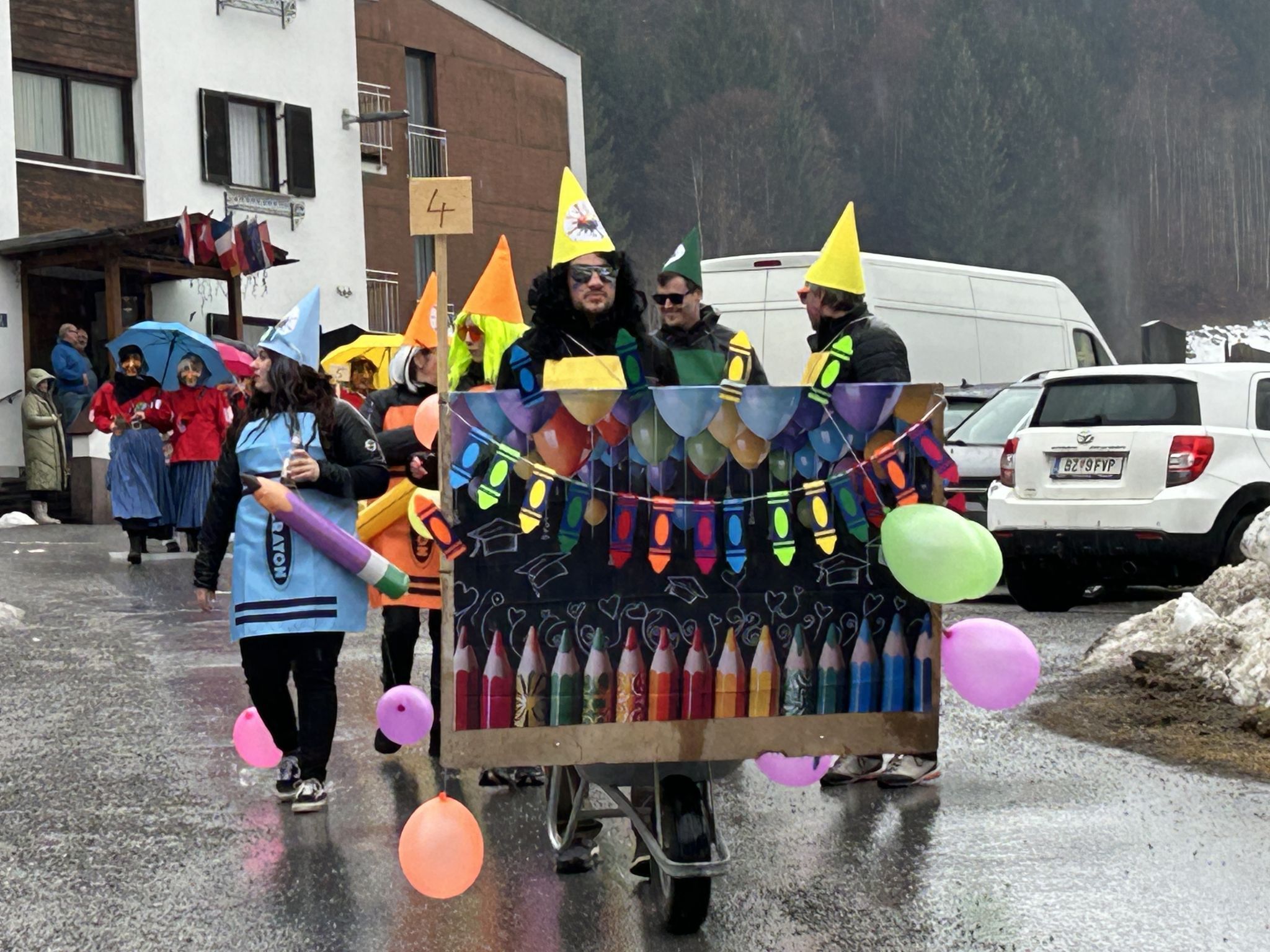 Impressionen vom Faschingsumzug in Silbertal (Bildergalerie)