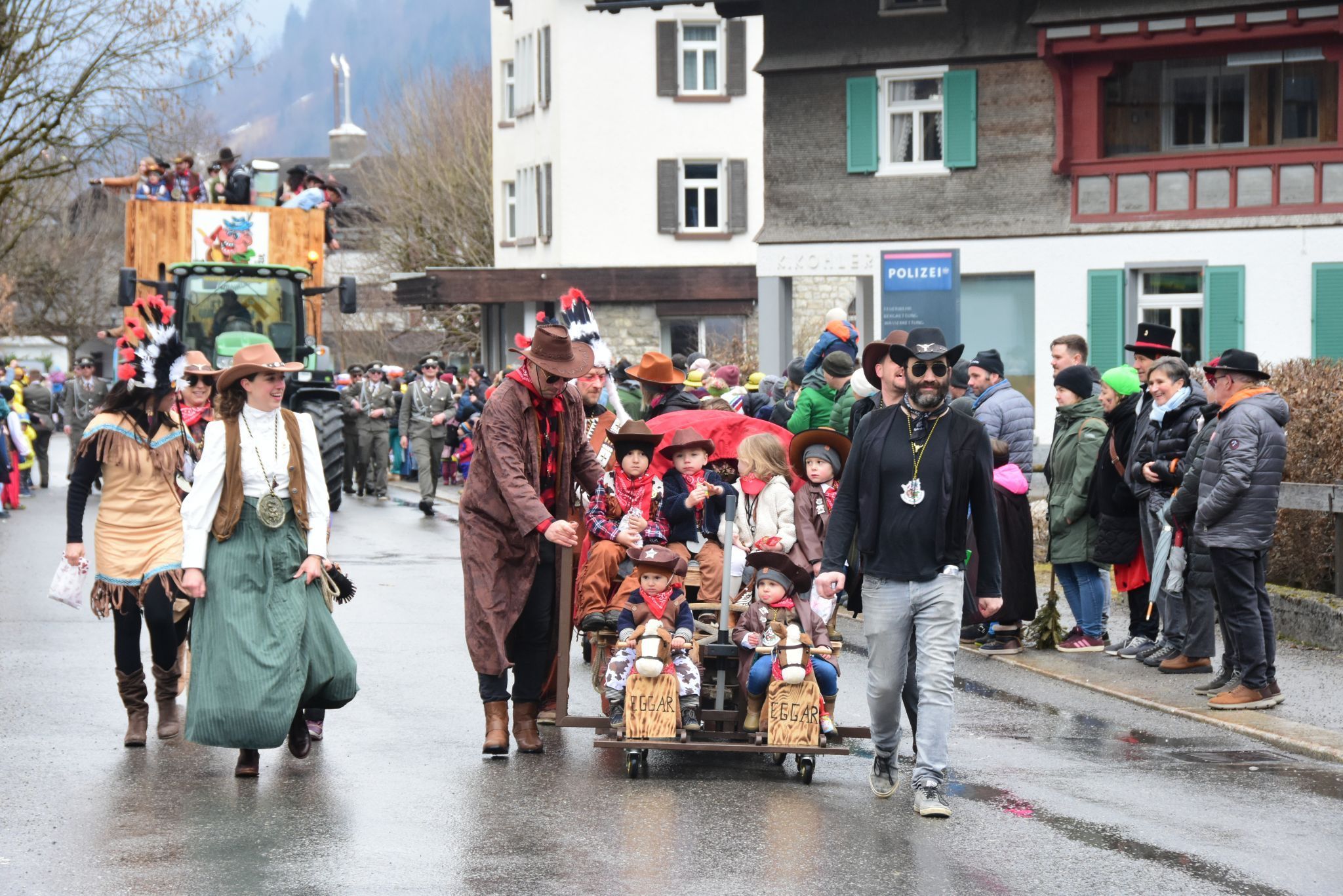 Bilder vom Unzug in Bezau (Bildergalerie)
