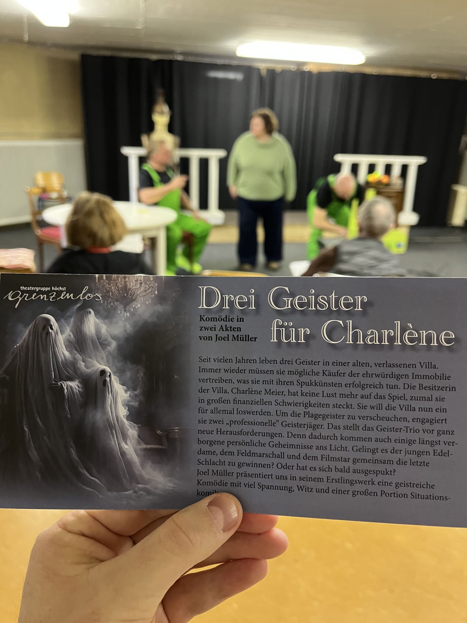 Die Geister übernehmen in Höchst die Bühne