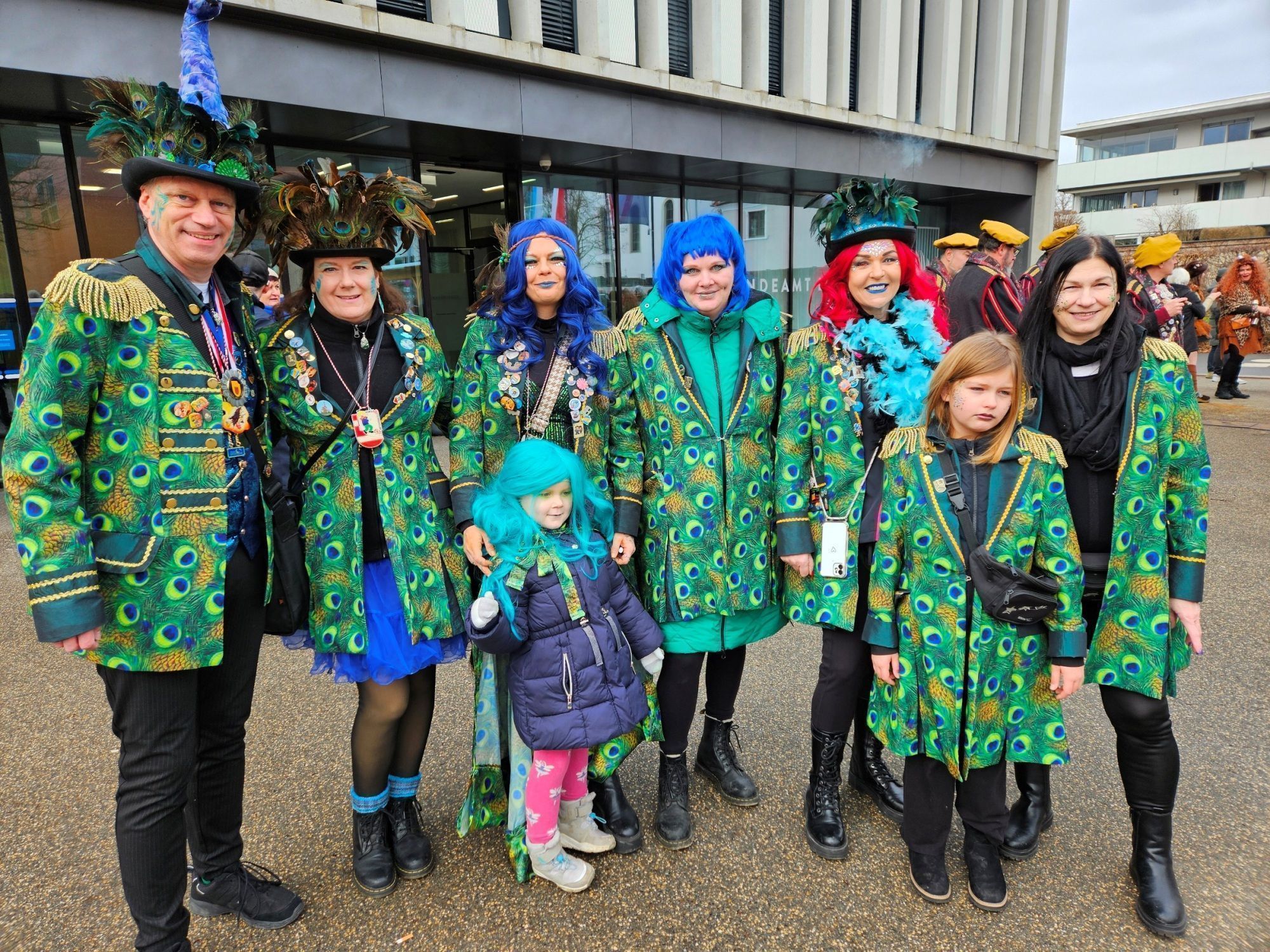 Bilder von der närrischen Machtübernahme mit „Bürgermeister-Absetzung“ in Lochau. (Bildergalerie)