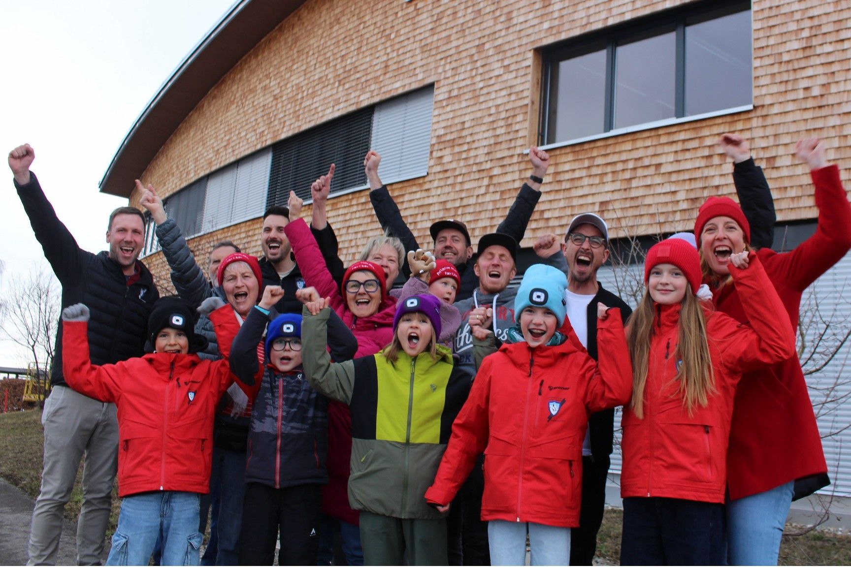 Es dauerte eine Weile, aber dann ging die Party richtig los.