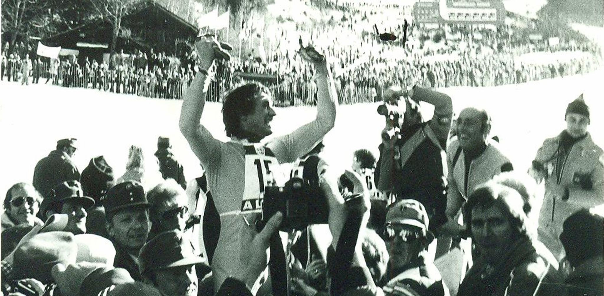 Eine ganz persönliche Erinnerung an den Olympiasieg von Franz Klammer 1976 in Innsbruck. PETER STRAUSS