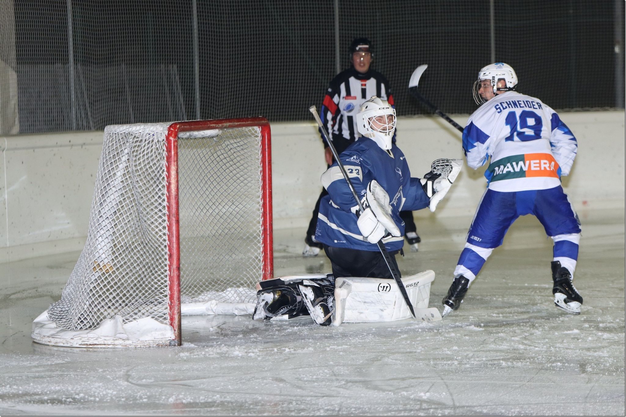 Michi Sparr musste in Hochform agieren. 