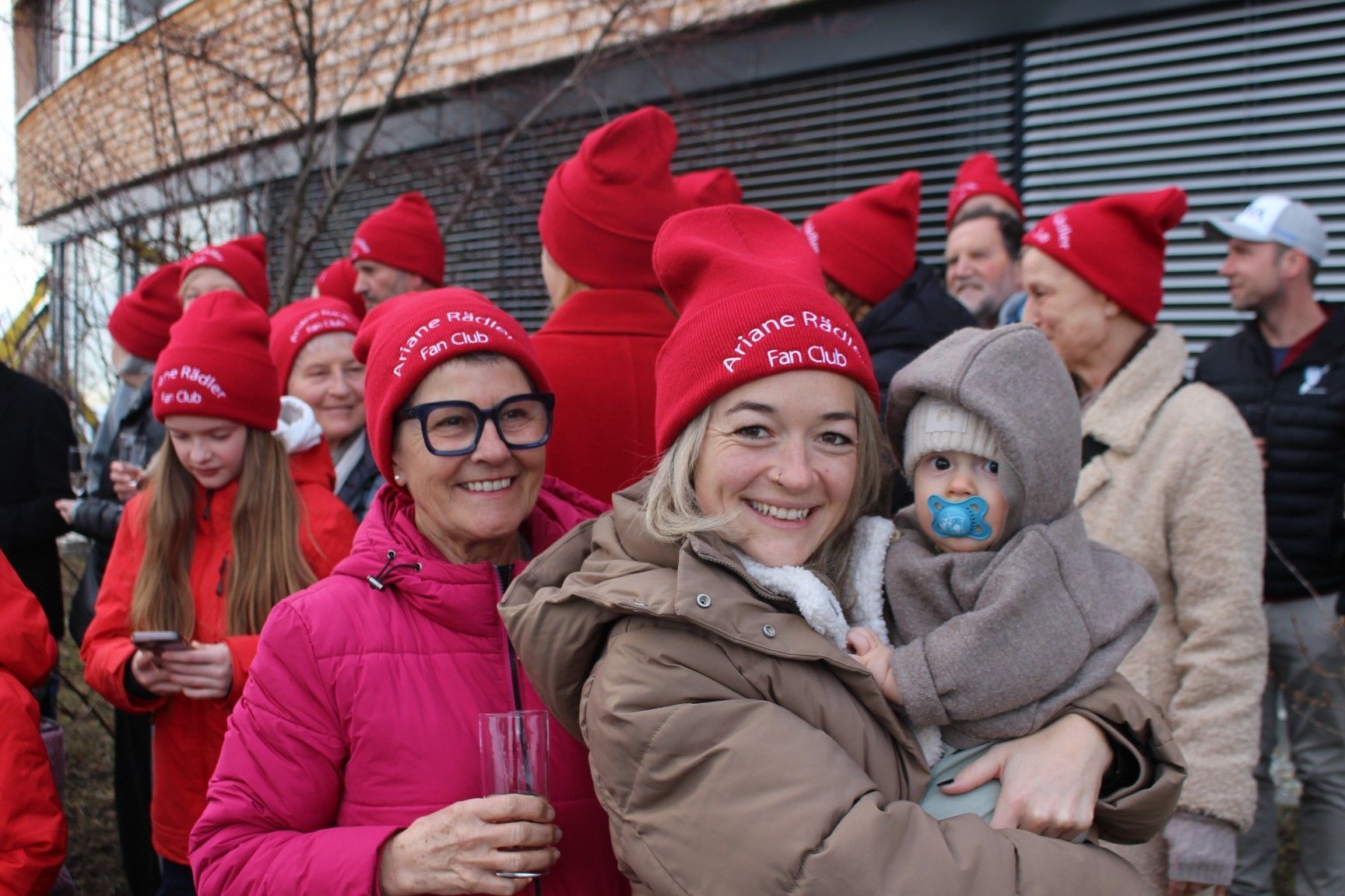 Ganz Möggers freute sich mit ihrer Gold-Ariane.