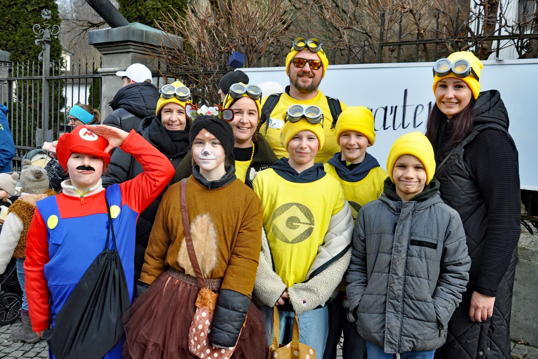 Auch die Zuschauer hatten sich in Schale geworfen.