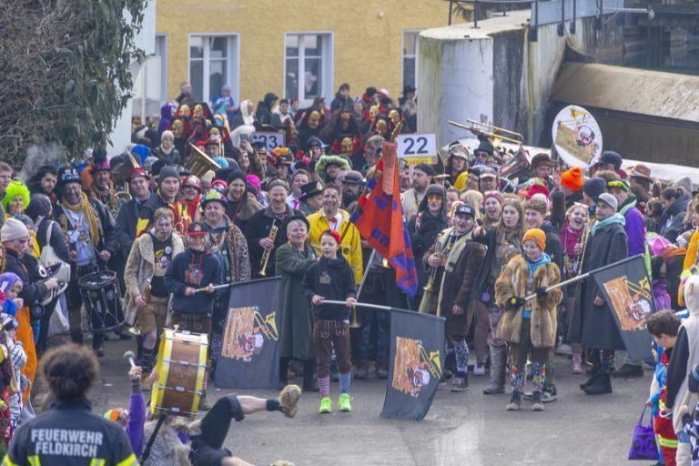 Die schönsten Bilder: So verwandelten 3000 Mäschgerle Feldkirch in eine Faschingshochburg