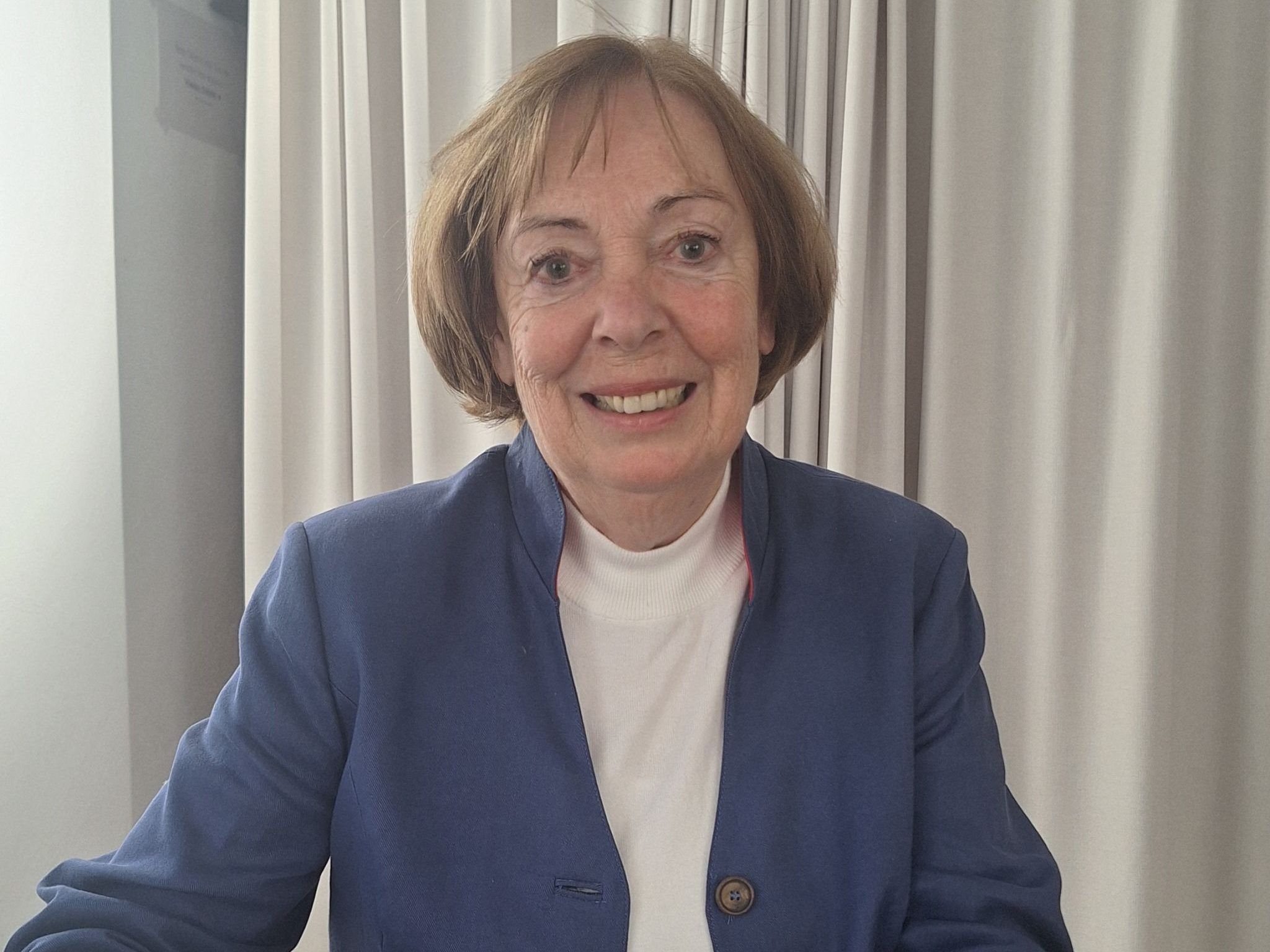 Die 74-jährige Lustenauerin engagiert sich seit vielen Jahren bei Hospiz Vorarlberg.