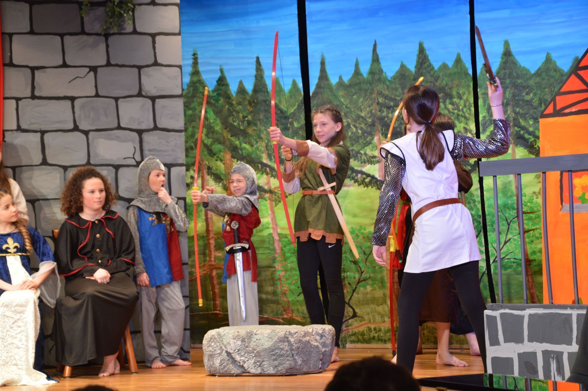 Ein Bogenschützenwettbewerb soll Robin Hood entlarven