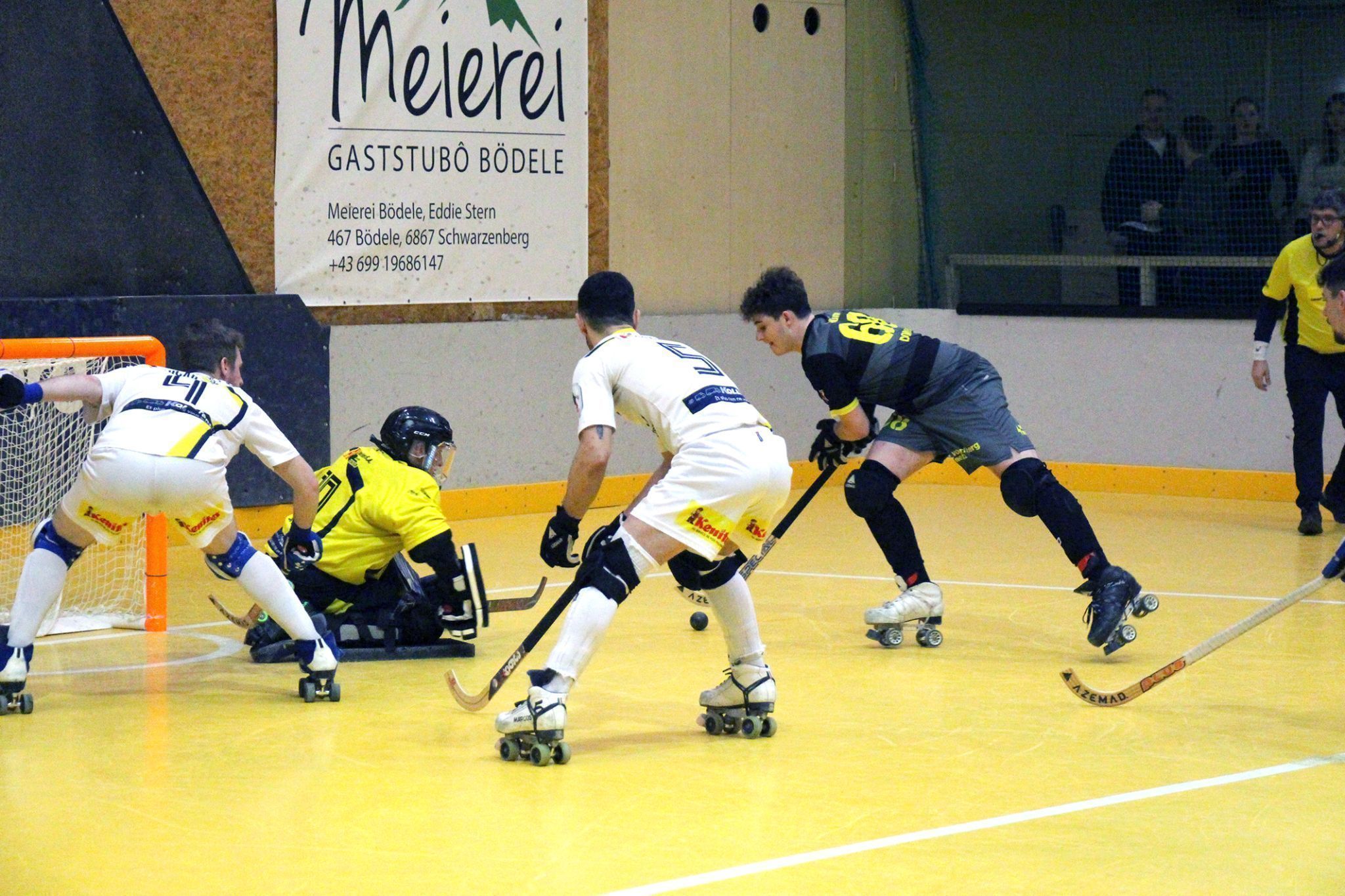 Nach der Pause agierten beide Teams kontrollierter.