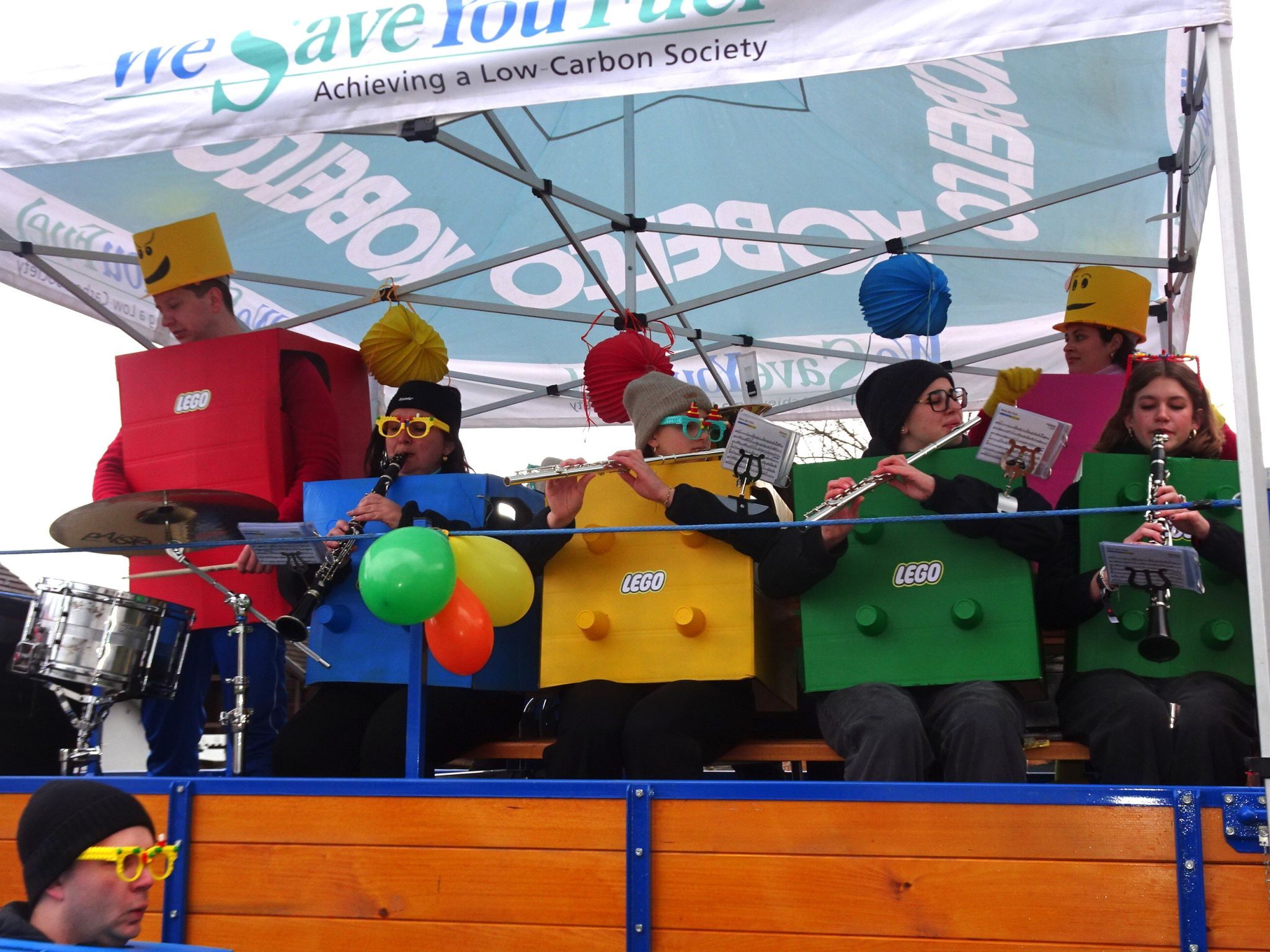 Auch die Hatler Musig durfte nicht fehlen.