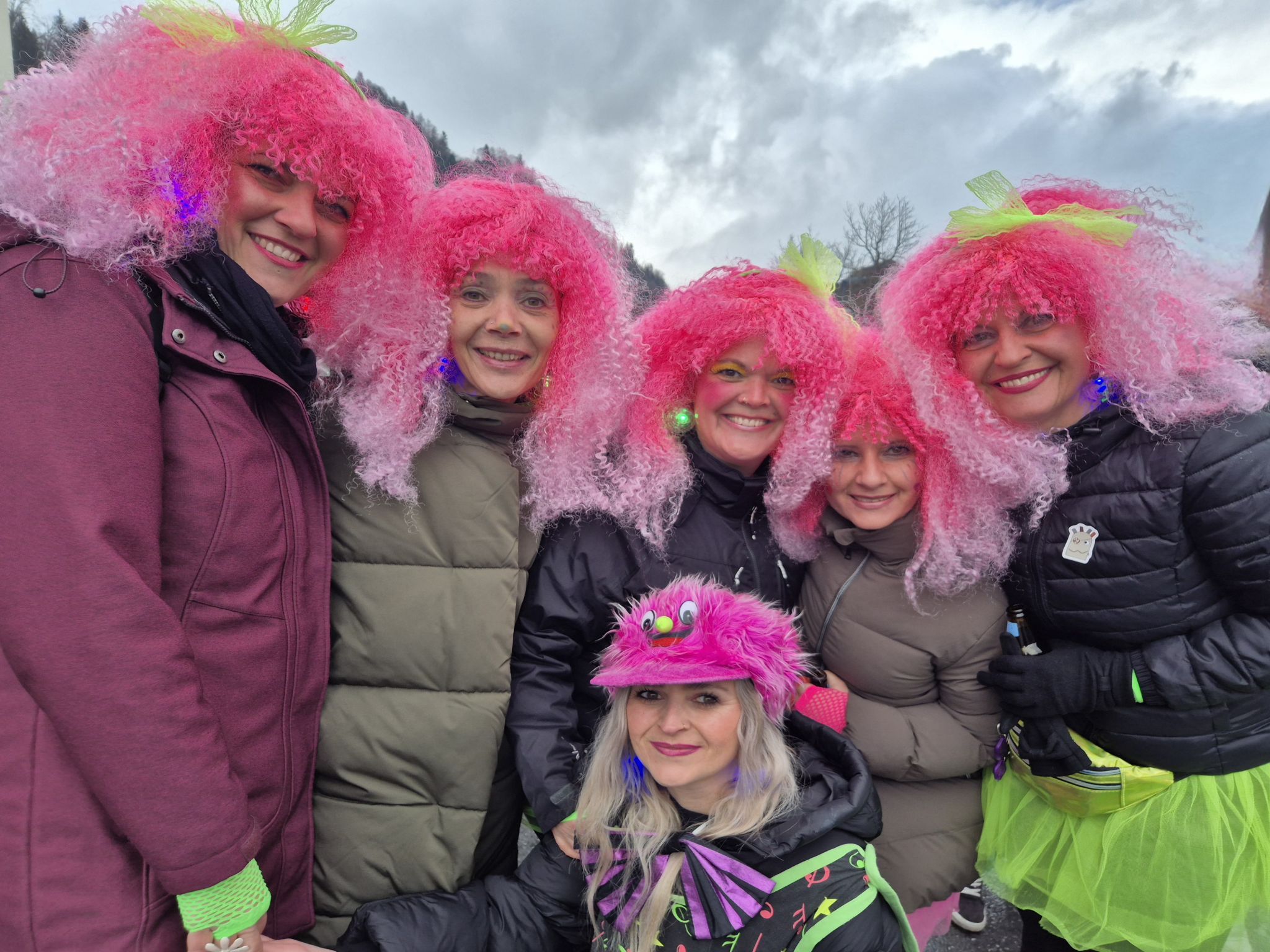 Faschingsdienstag 17. Februar 2026 zog der erste Faschingsumzug in Langen bei Bregenz durch das Dorf (Bildergalerie)
