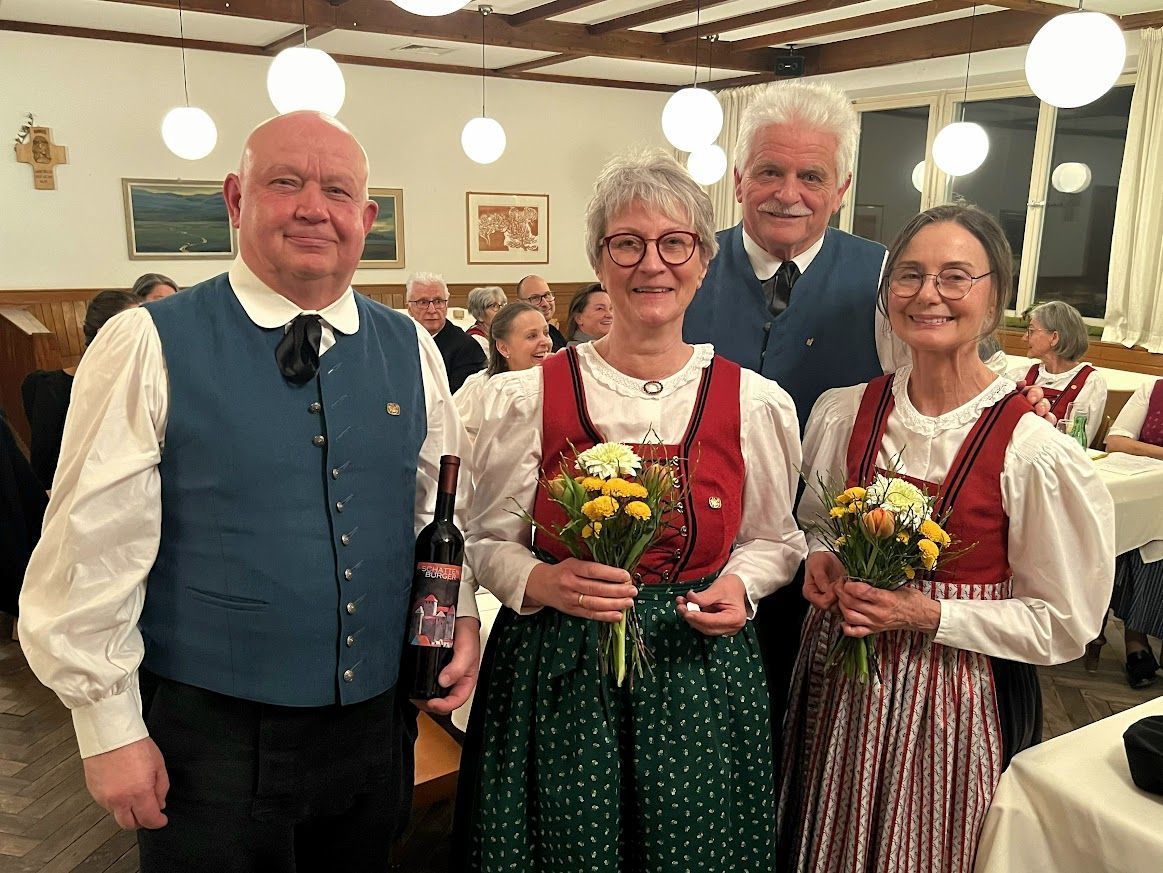 Ehrung für 10 Jahre Mitglied.