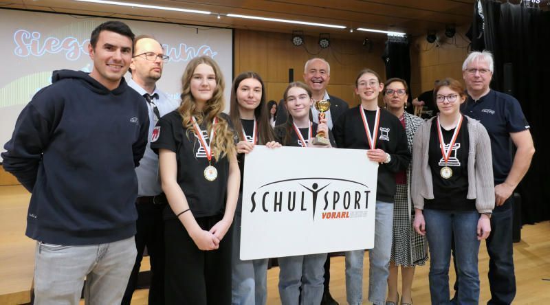Gold für die MMS Götzis beim Heimturnier im Schulschach.PRIVAT
