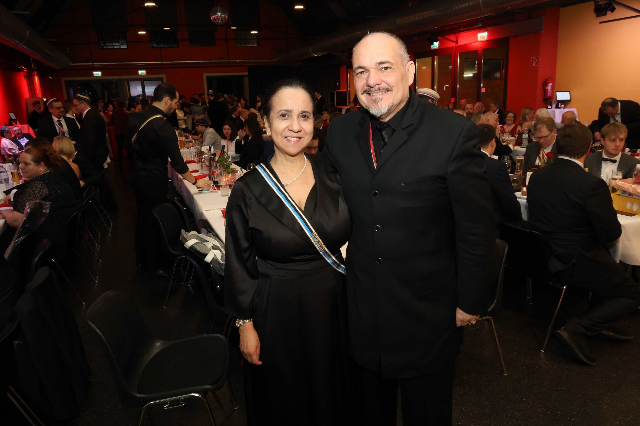 Marisa und Honorarkonsul Lothar E. Wolff.