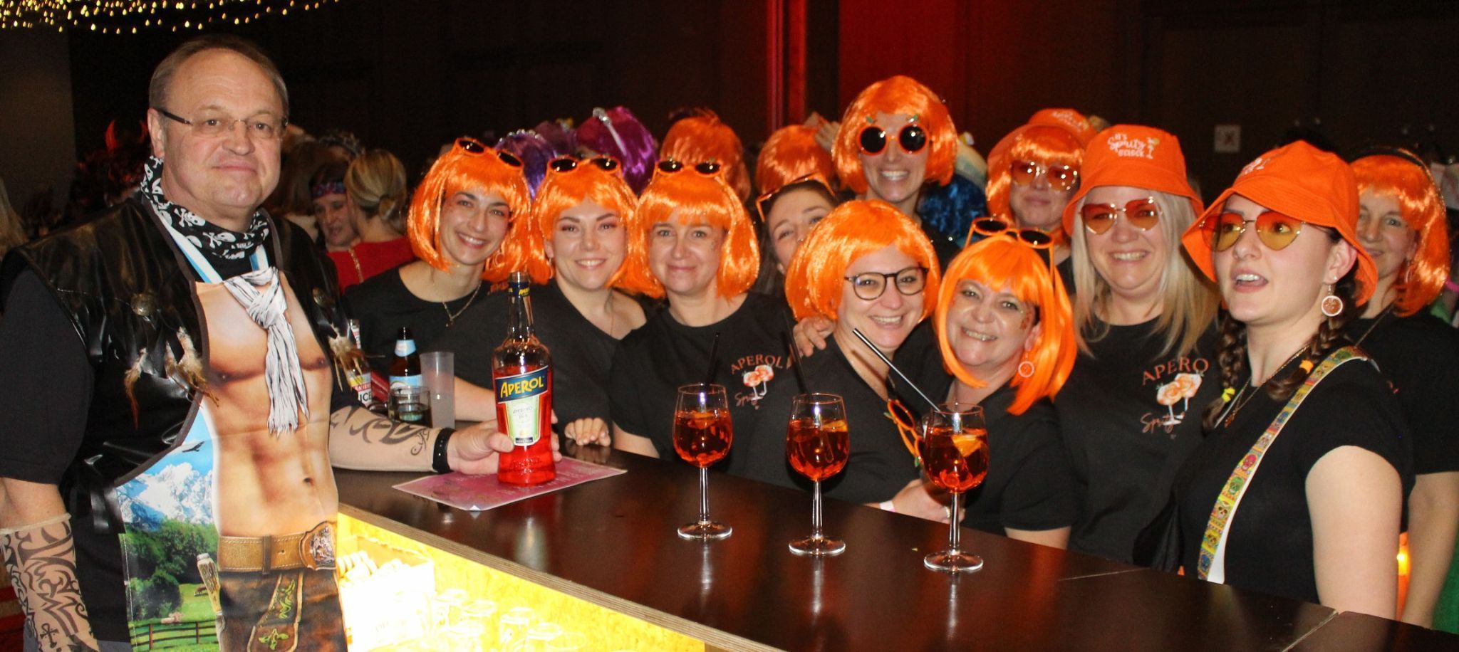 Barkeeper Bürgi: „Eine Runde Aperol – bitte sehr . . .“