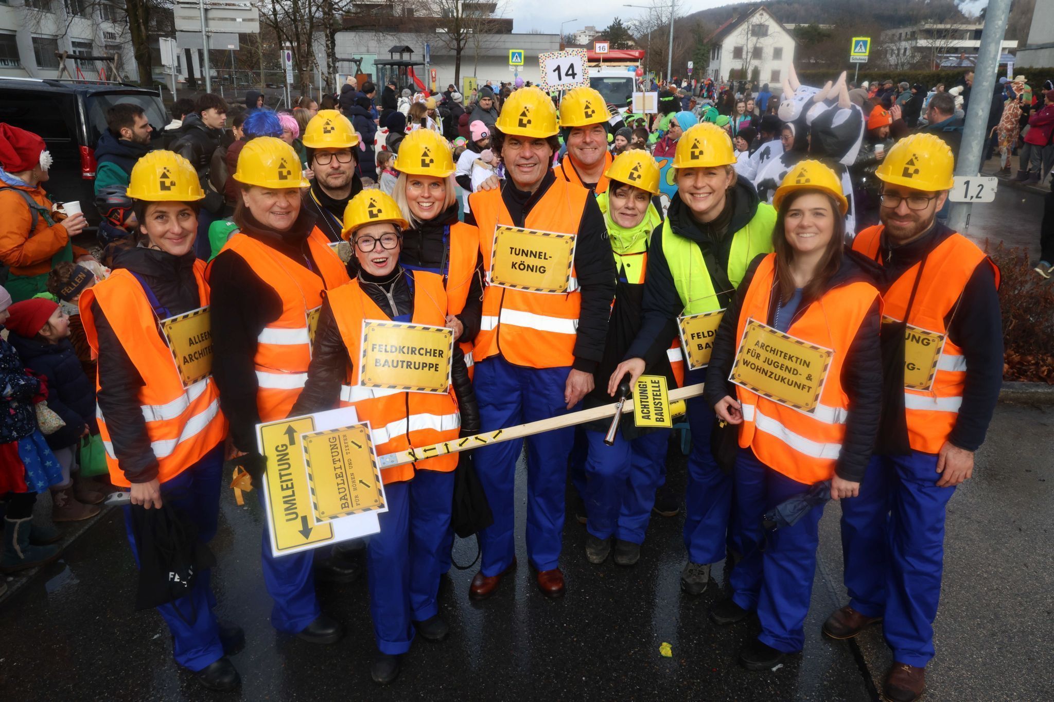 Bgm. Manfred Rädler und sein Regierungsteam.