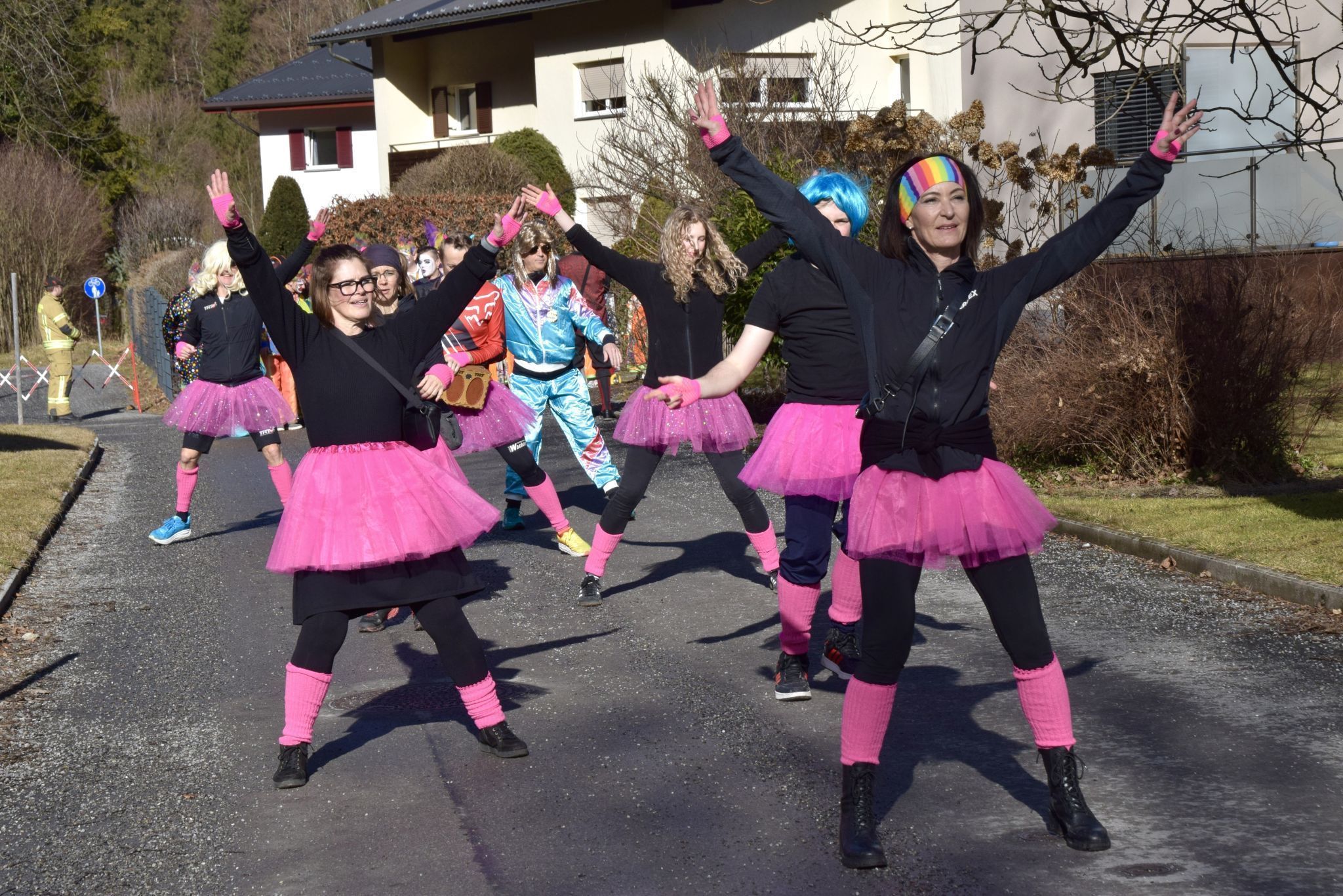 Die Freude an der Bewegung ist diesen Damen deutlich anzumerken.