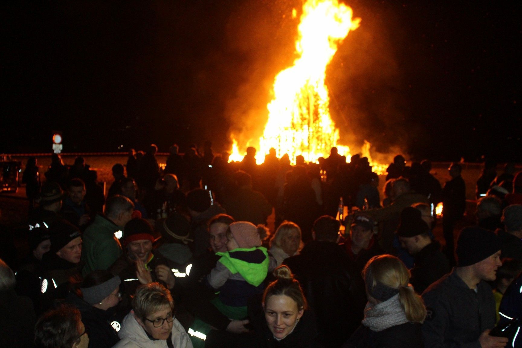 Der Dörfler Funka brannte perfekt.