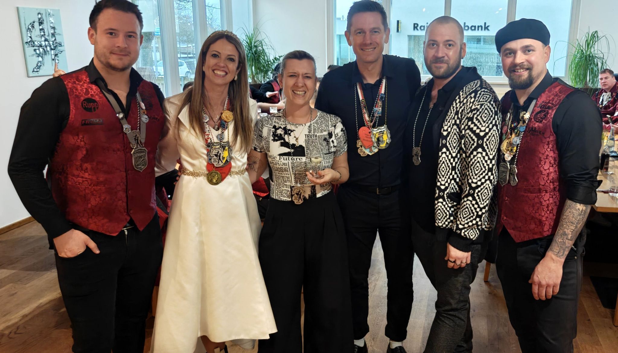 Abschluss in der Krone mit Sandra und Michael 