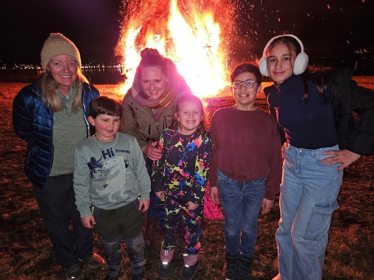 Impressionen vom Funkenabbrennen in Lochau am See und am Berg (Bildergalerie)