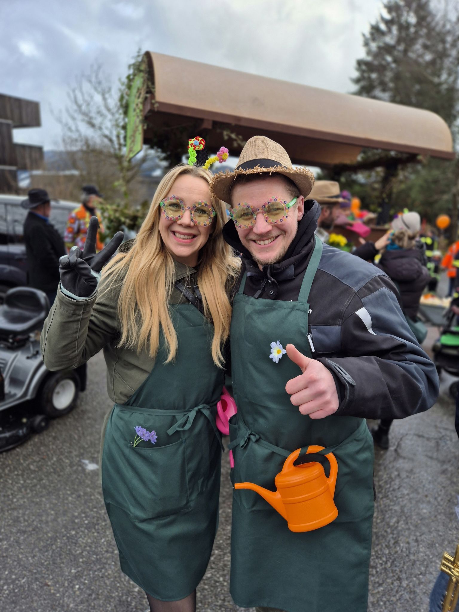 Faschingsdienstag 17. Februar 2026 zog der erste Faschingsumzug in Langen bei Bregenz durch das Dorf (Bildergalerie)