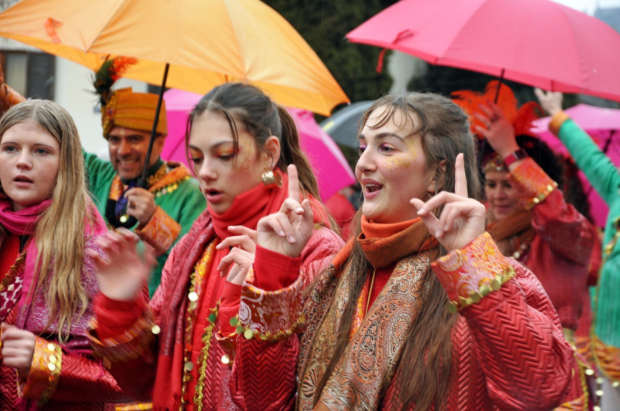 Insgesamt zogen 52 Gruppen durch Wolfurt.