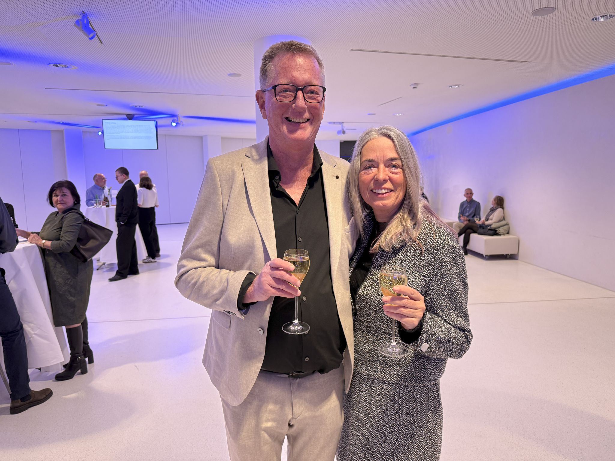 Monika Maria Bilgeri und Martin Giesinger genoßen den Abend