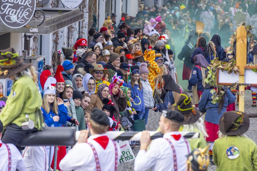 Die schönsten Bilder: So verwandelten 3000 Mäschgerle Feldkirch in eine Faschingshochburg