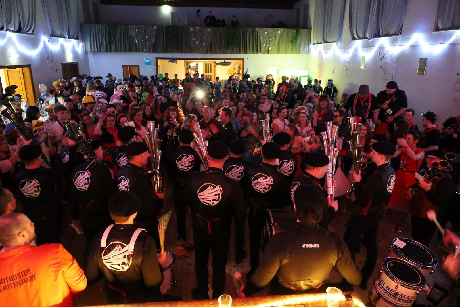 die Leiblachtaler Schalmeien begeisterten mit ihrem Auftritt