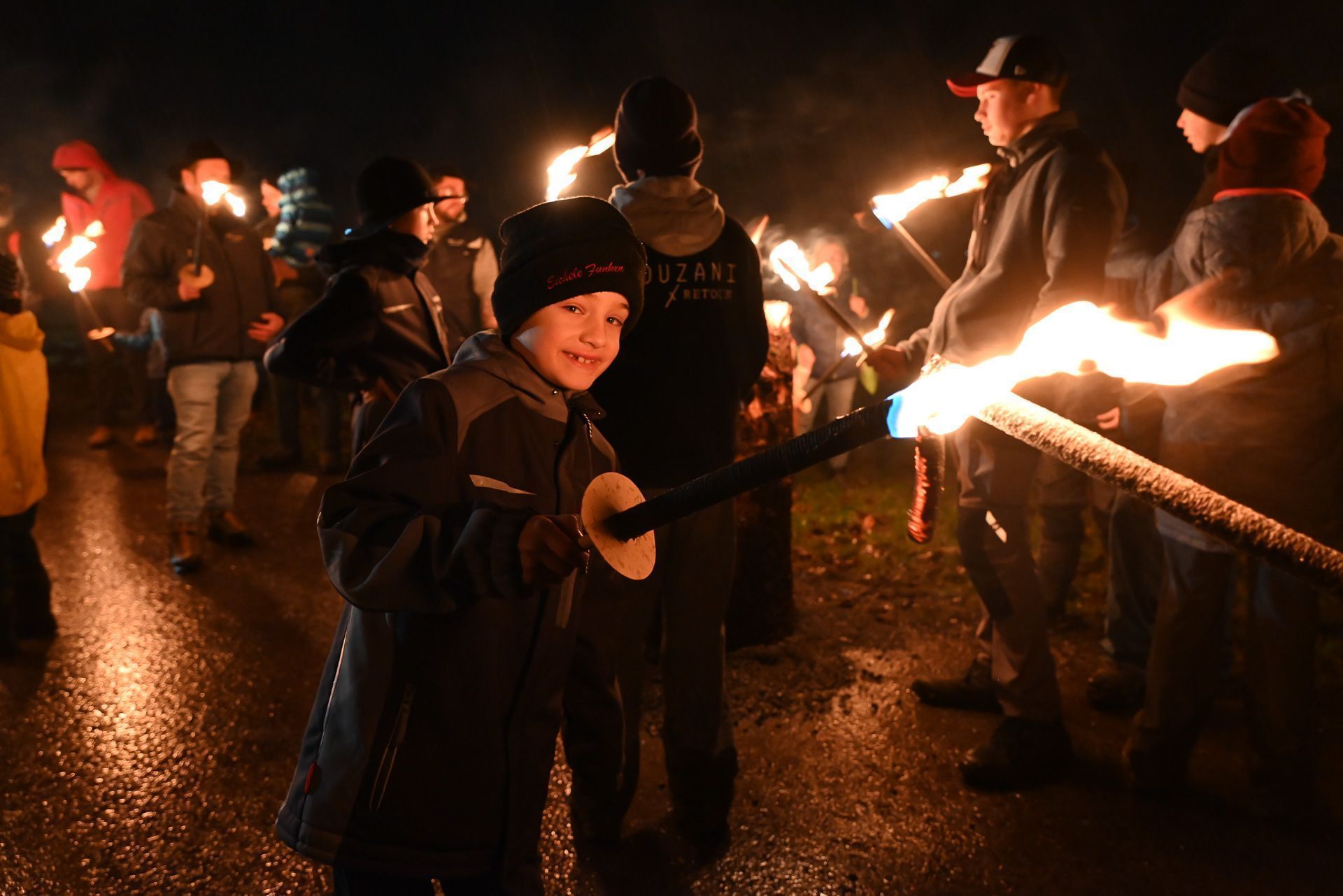 Vorfreude herrschte bei den Kindern am Samstagabend.