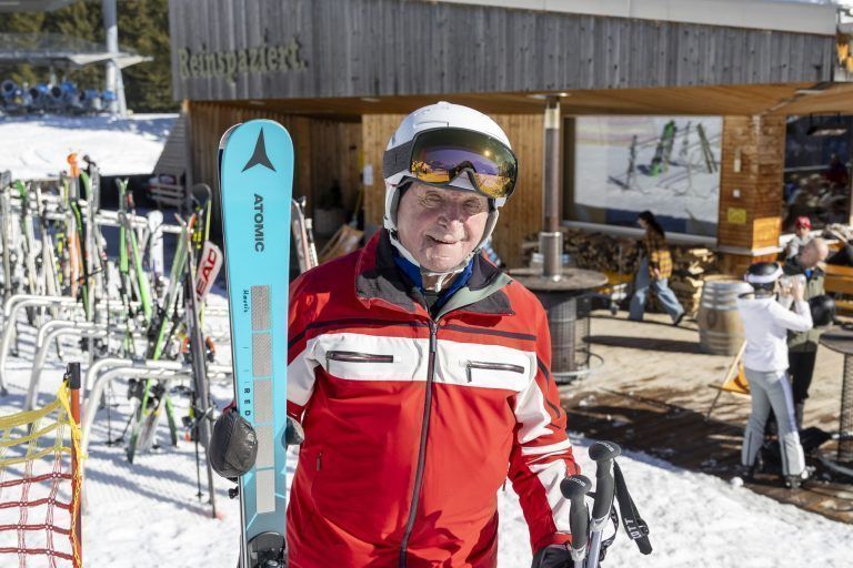 Mit 91 Jahren auf der Skipiste: "Ich würde gerne noch Rennen fahren!"