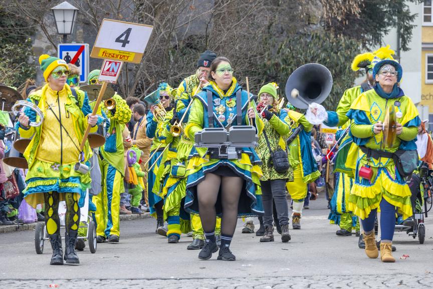 Die schönsten Bilder: So verwandelten 3000 Mäschgerle Feldkirch in eine Faschingshochburg