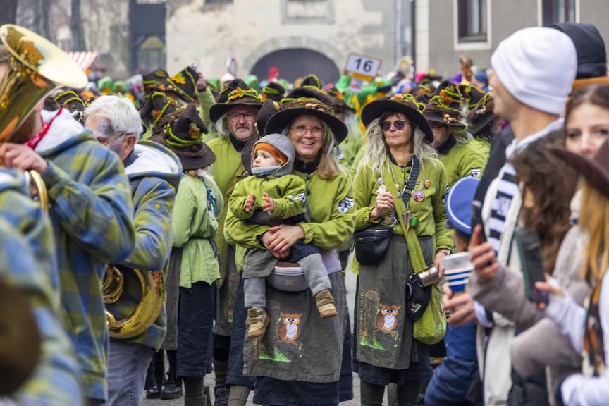 Die schönsten Bilder: So verwandelten 3000 Mäschgerle Feldkirch in eine Faschingshochburg