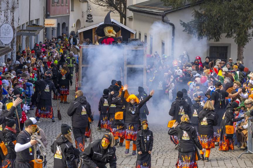 Die schönsten Bilder: So verwandelten 3000 Mäschgerle Feldkirch in eine Faschingshochburg