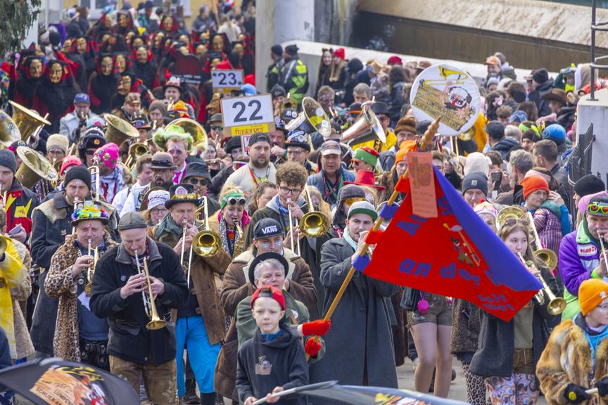 Die schönsten Bilder: So verwandelten 3000 Mäschgerle Feldkirch in eine Faschingshochburg