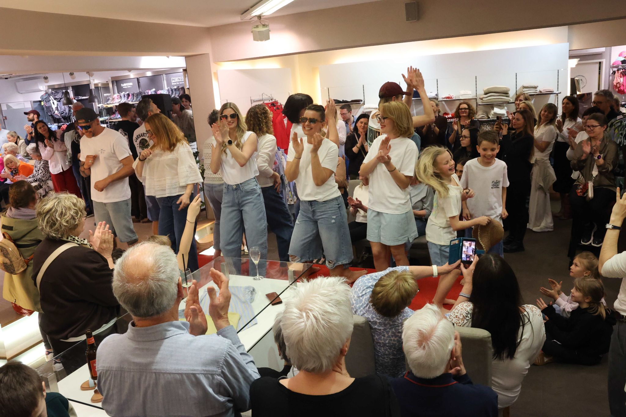 Finale auf dem Laufsteg.