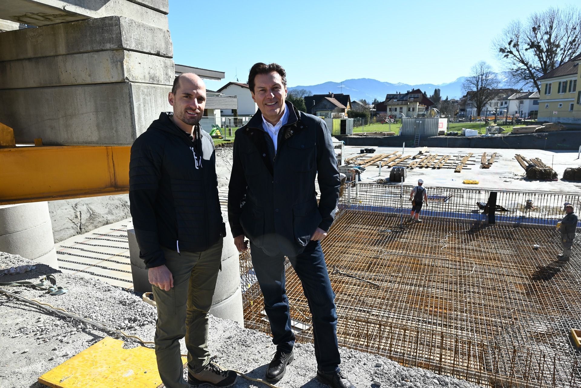 Der neue Tiefbehälter stellt sicher, dass auch bei hohem Verbrauch genügend Trinkwasser bereitgestellt werden kann. 