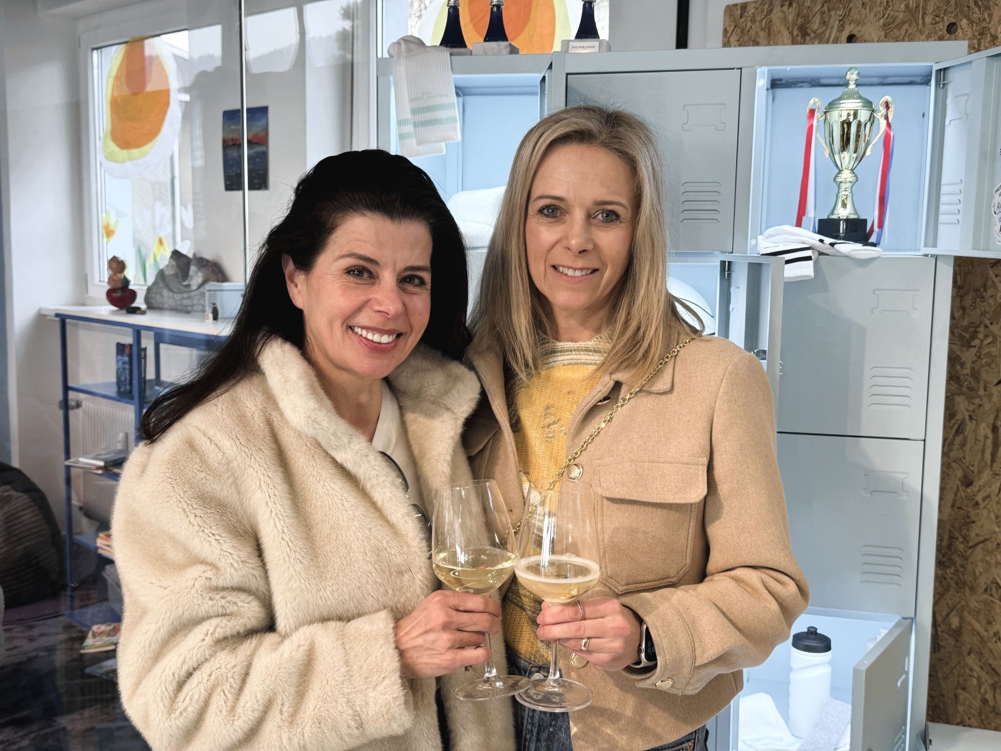 Eva Pulkrabkova und Angelika Canal kamen nach Lochau.