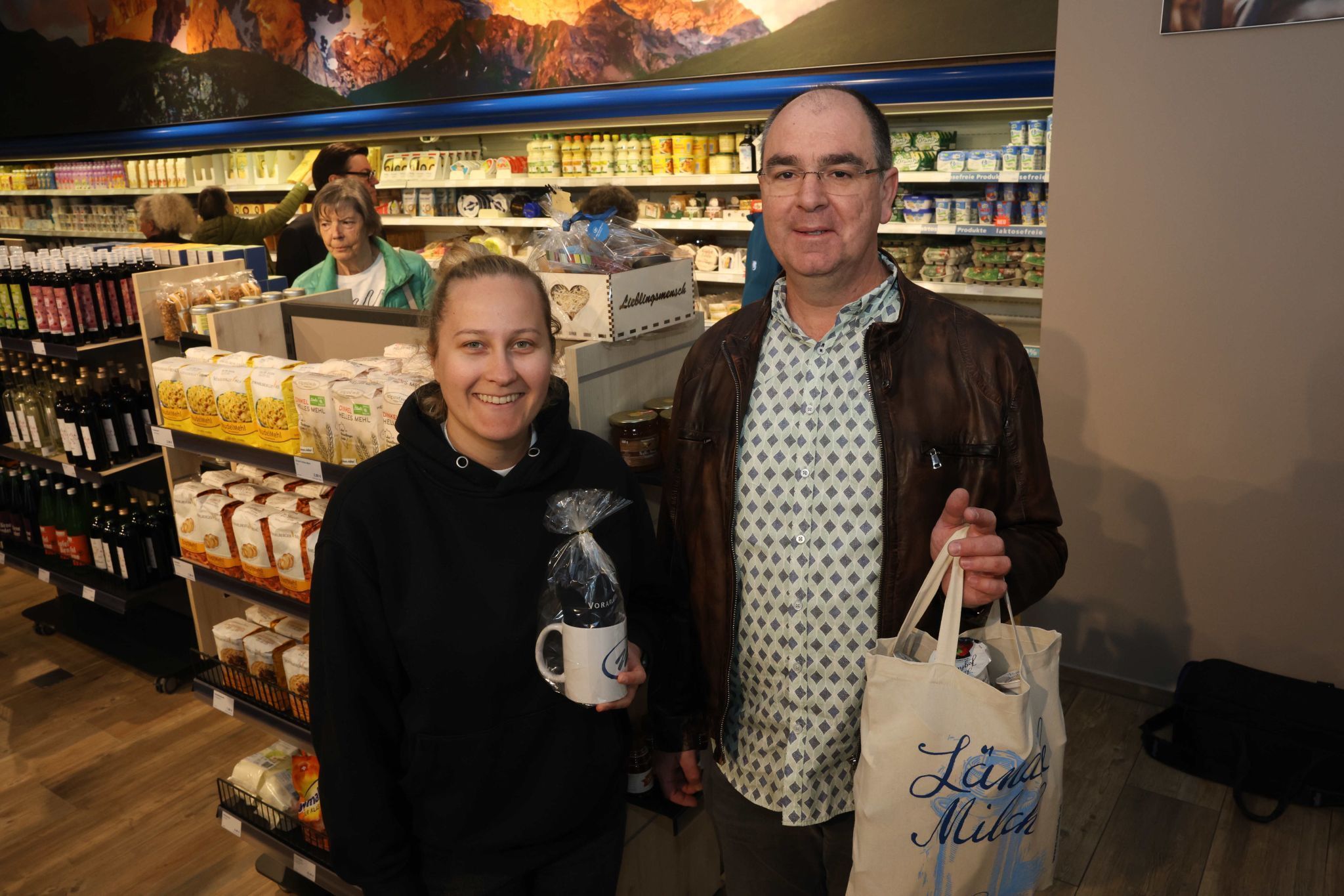 Ladenbauer Stefanie Küng und Christoph Stüttler.
