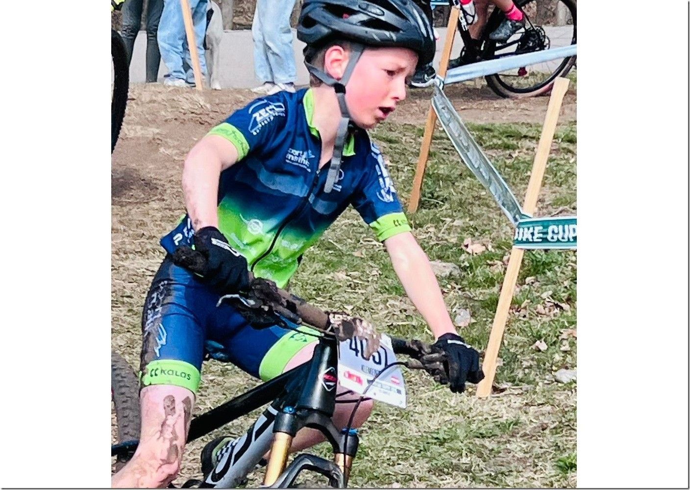 Viele gute Leistungen der Emser Mountainbiker zum Saisonstart. PRIVAT