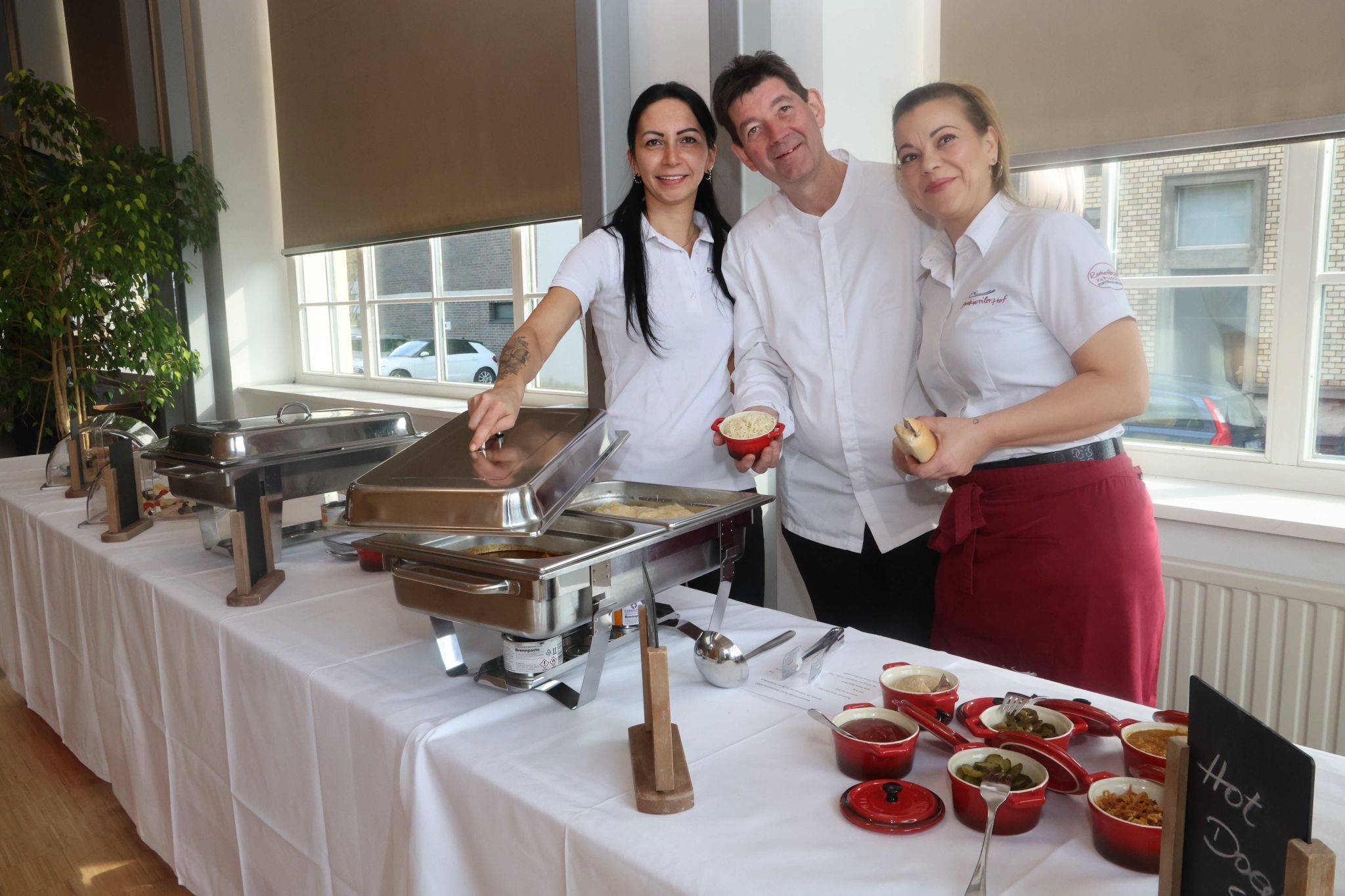 Ebru Sönmez, Roland Vith und Heidi Klasnic.