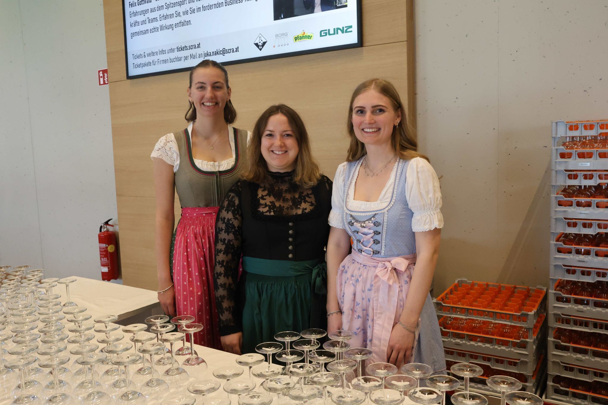 Lilly Giesinger, Dianne Gleich und Annika Kuntschik.