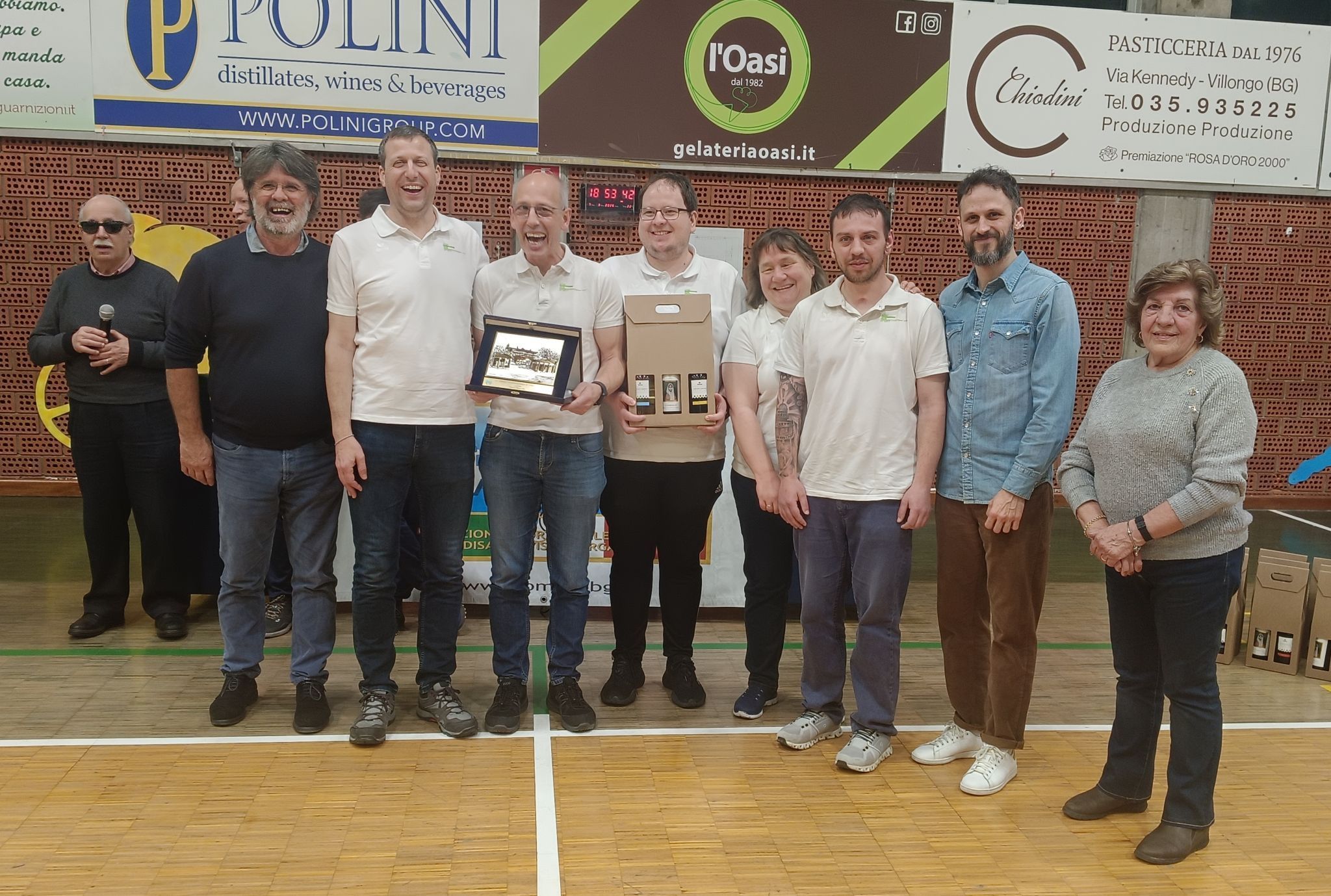Das Vorarlberger Torball-Team freute sich nach starker Leistung über den Sieg beim internationalen Turnier in Bergamo. 