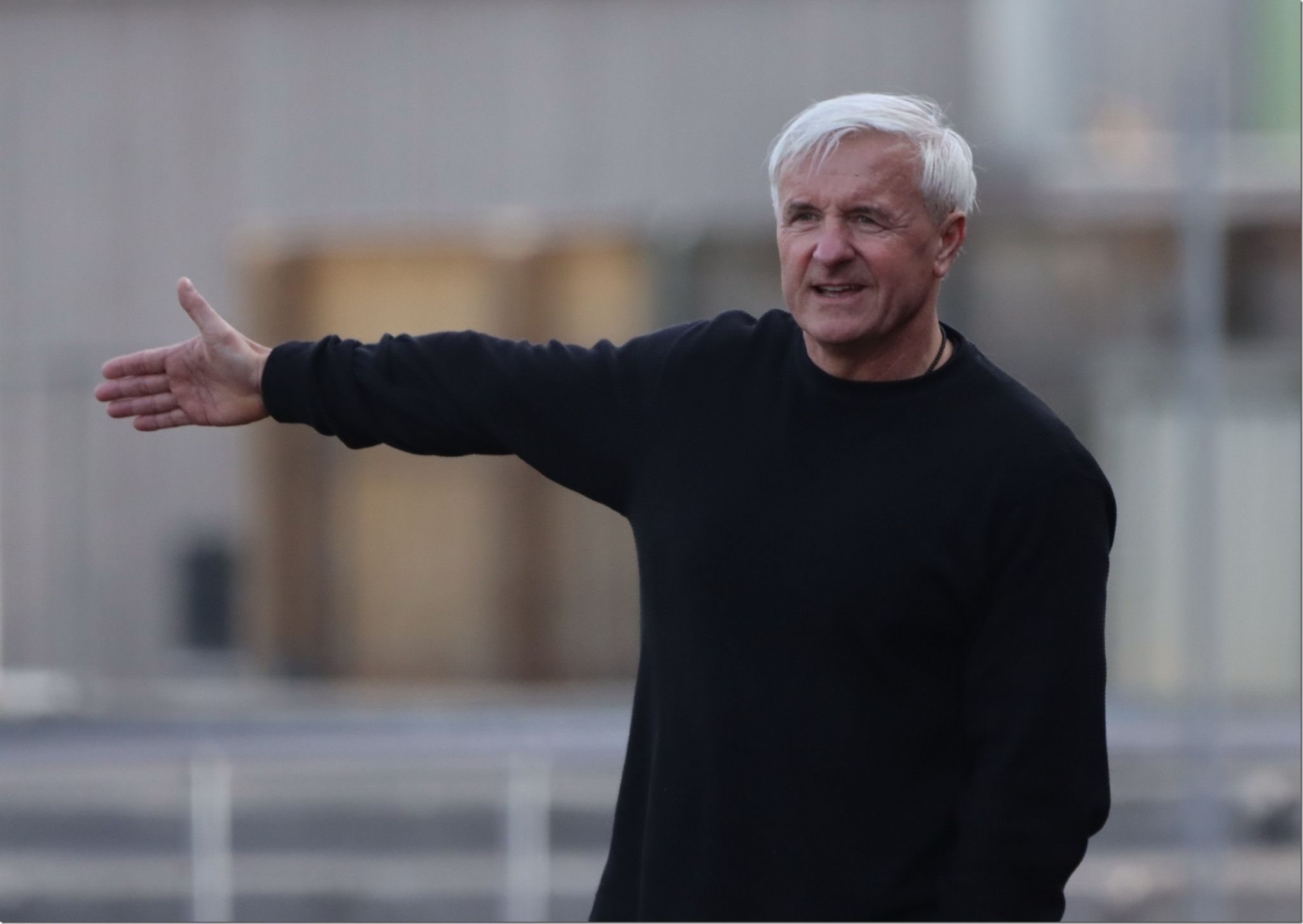 Trainer Fuchsbichler ist optimistisch.KNOBEL