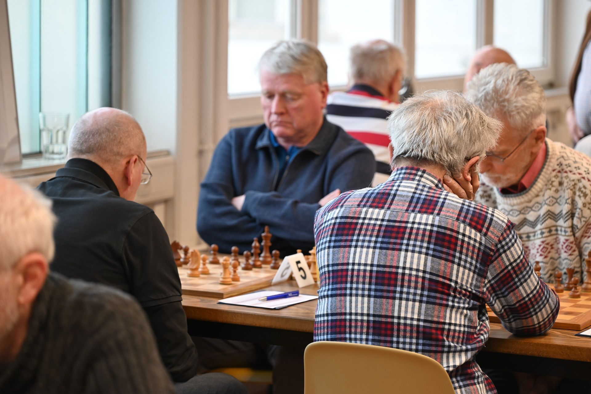 41 Teilnehmenden nahmen dieses Jahr bei der Senioren-Landesmeisterschaft im Schach teil.