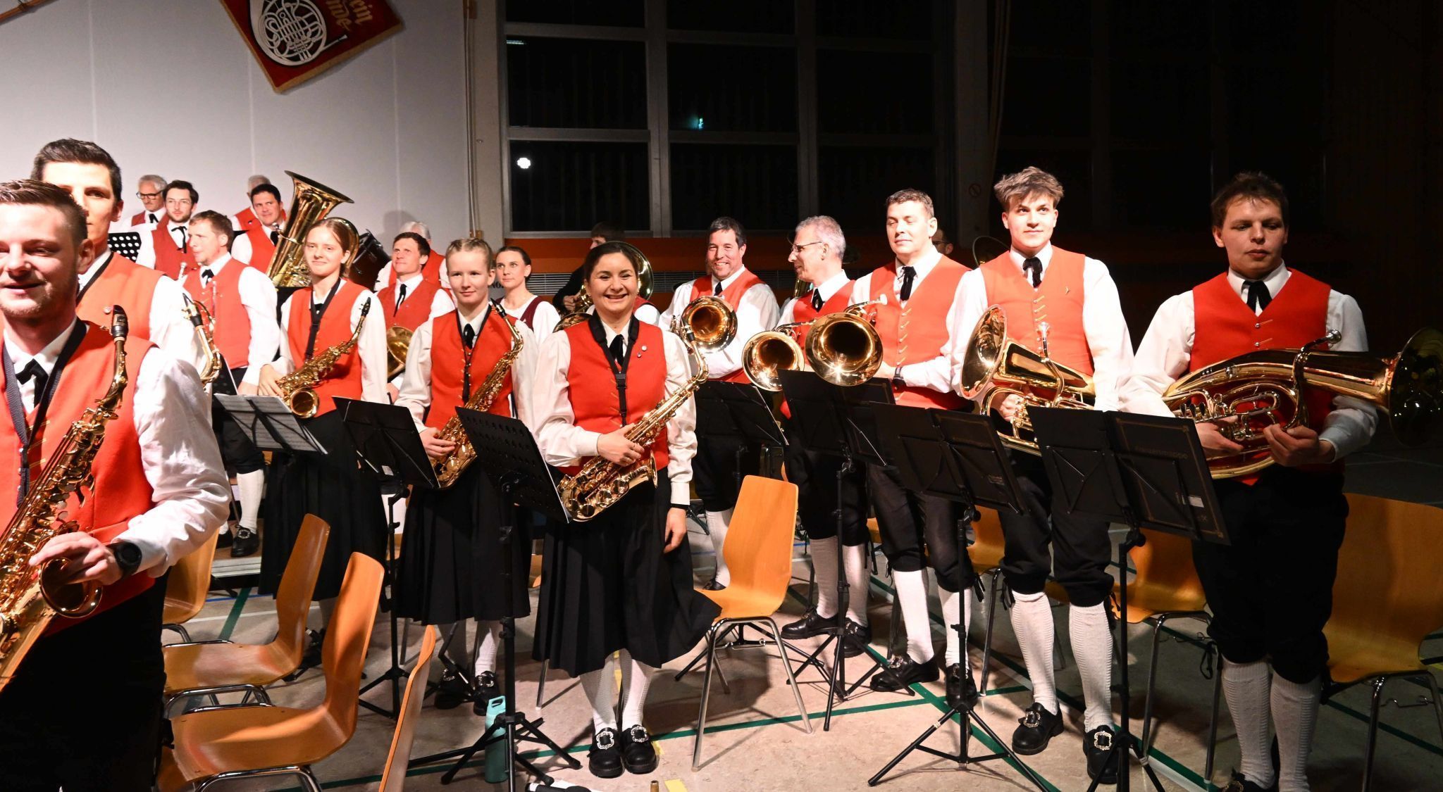 .. mit Verstärkung aus Sibratsgfäll 