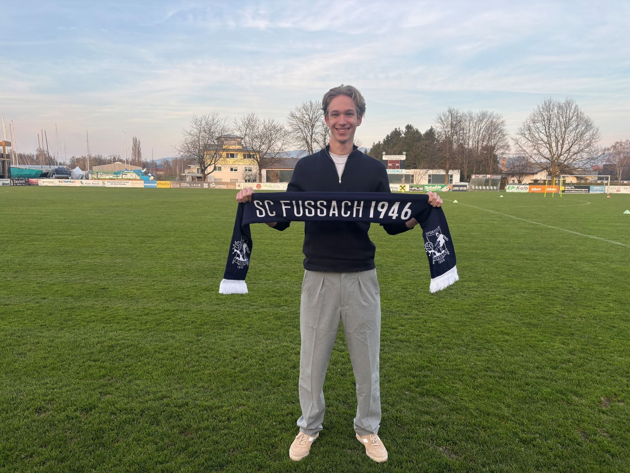 Luca Maccani wechselt im Sommer von Wolfurt nach Fußach. VEREIN