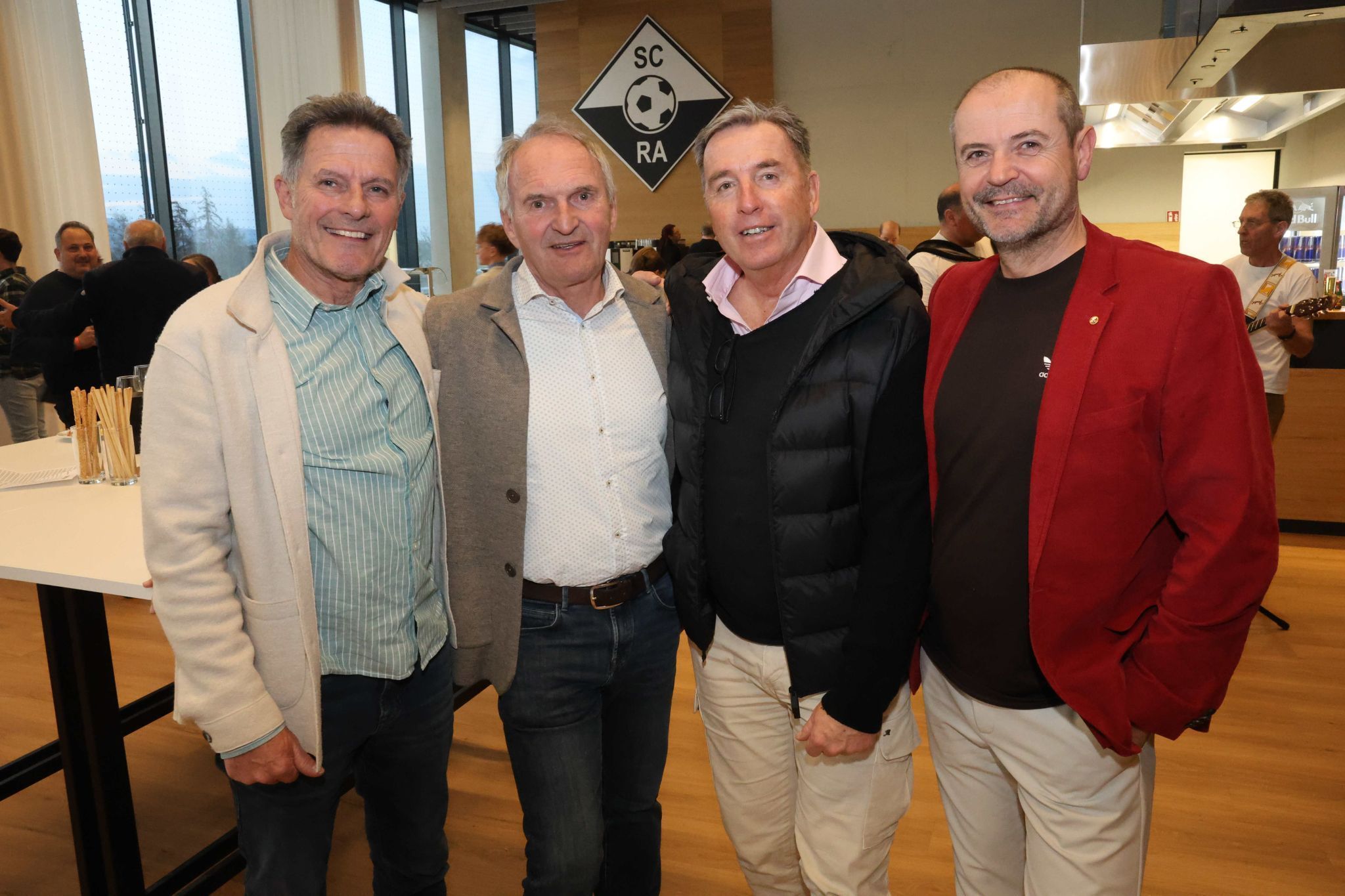 Maximilian Forstner, Reinhard Fetz, Markus Mistura und Martin Steiner.