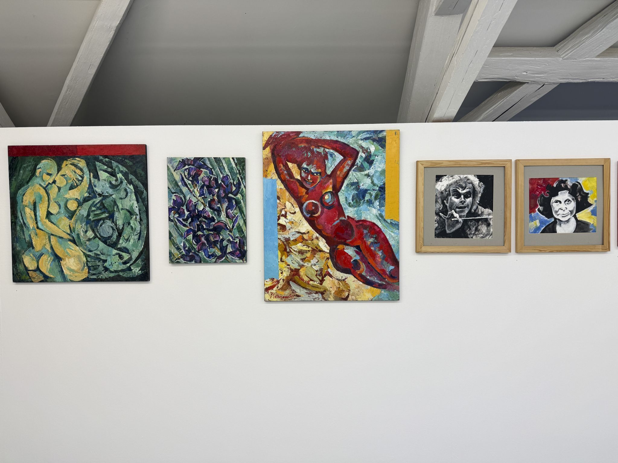 Viktor Platonow ist im Dachgeschoß richtig plaziert