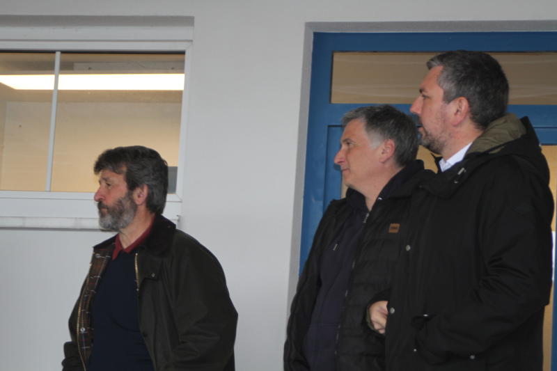 Norbert Heimböck, Harald Achenrainer und Markus Klien. 